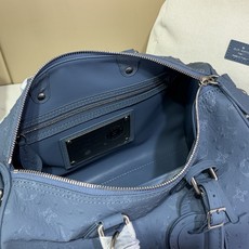【顶级原单 SPEEDY BANDOULIÈRE 30 手袋 】M24426 蓝灰色/牛皮压鸵鸟纹 本款 Speedy 【顶级原单 SPEEDY BANDOULIÈRE 30 手袋 】M24426 蓝灰色/牛皮压鸵鸟纹 本款 Speedy