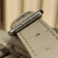 【顶级原单 SPEEDY BANDOULIÈRE 30 手袋 】M24426 灰色/牛皮压鸵鸟纹 本款 Speedy 【顶级原单 SPEEDY BANDOULIÈRE 30 手袋 】M24426 灰色/牛皮压鸵鸟纹 本款 Speedy
