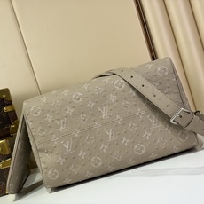 【顶级原单 SPEEDY BANDOULIÈRE 30 手袋 】M24426 灰色/牛皮压鸵鸟纹 本款 Speedy 【顶级原单 SPEEDY BANDOULIÈRE 30 手袋 】M24426 灰色/牛皮压鸵鸟纹 本款 Speedy
