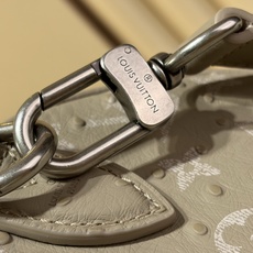 【顶级原单 SPEEDY BANDOULIÈRE 25 手袋 】M24426 灰色/牛皮压鸵鸟纹 本款 Speedy 【顶级原单 SPEEDY BANDOULIÈRE 25 手袋 】M24426 灰色/牛皮压鸵鸟纹 本款 Speedy