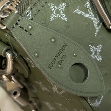 【顶级原单 SPEEDY BANDOULIÈRE 25 手袋 】M24426 绿色/牛皮压鸵鸟纹 本款 Speedy 【顶级原单 SPEEDY BANDOULIÈRE 25 手袋 】M24426 绿色/牛皮压鸵鸟纹 本款 Speedy