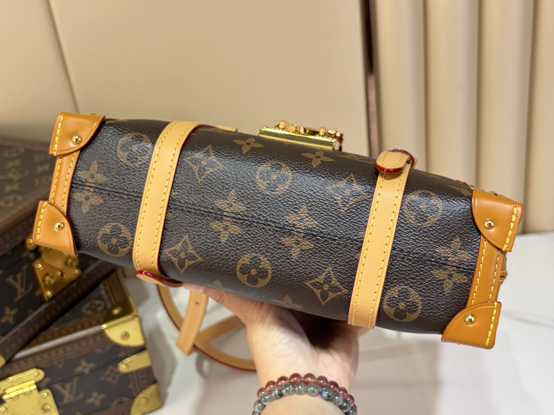 【顶级原单 MALLE DE JOUR 手袋 】M3A169 老花 本款 Malle de Jour 手袋取材经典 Mo