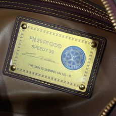 【顶级原单 SPEEDY BANDOULIÈRE 30 手袋】M2A417 酒红色 本款 Speedy 30 Ban 【顶级原单 SPEEDY BANDOULIÈRE 30 手袋】M2A417 酒红色 本款 Speedy 30 Ban