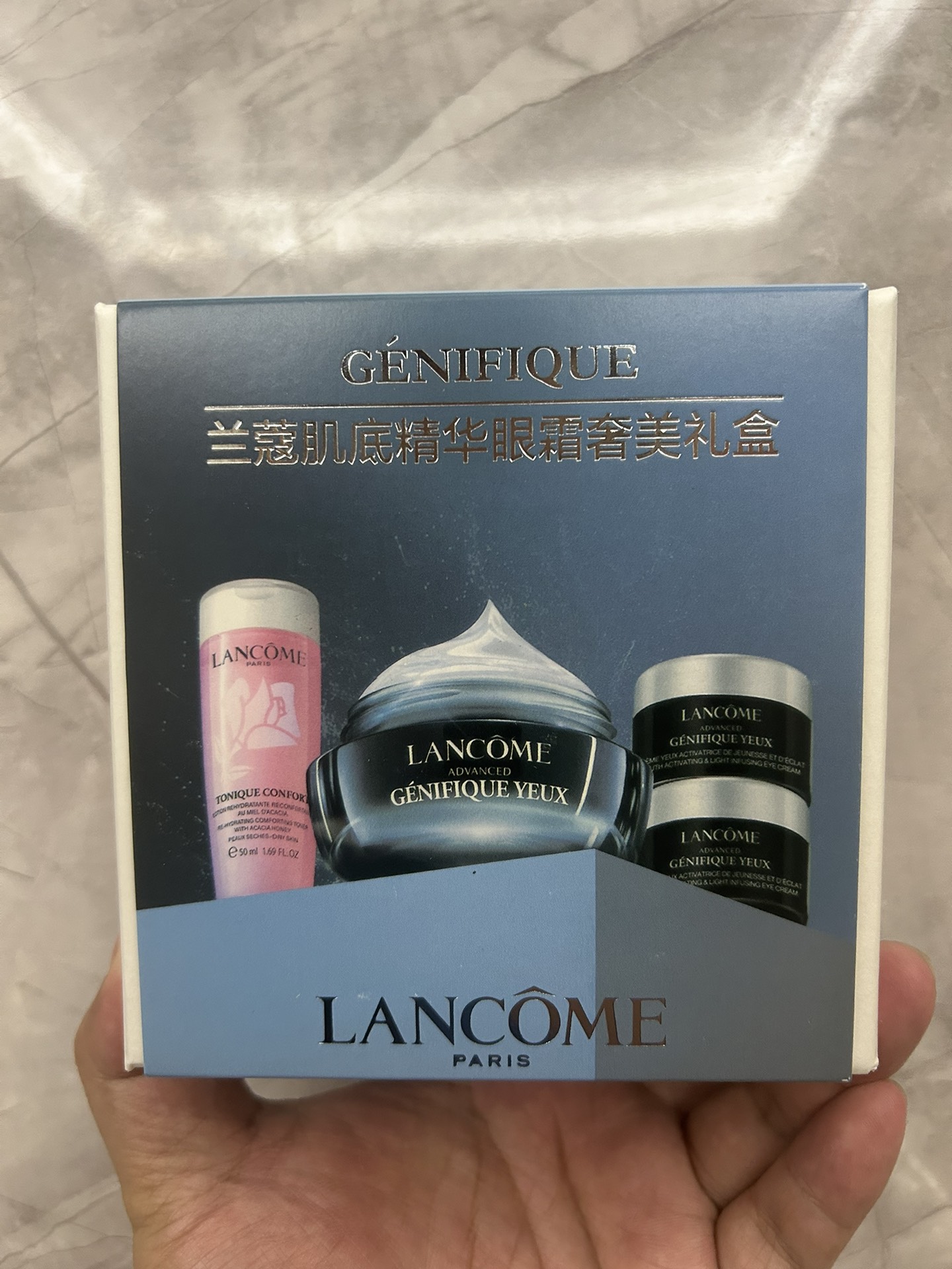 Set de lujo de loción para ojos Lancôme Advanced Génifique! Contiene: loción para ojos Advanced Génifique 15ml + loción…