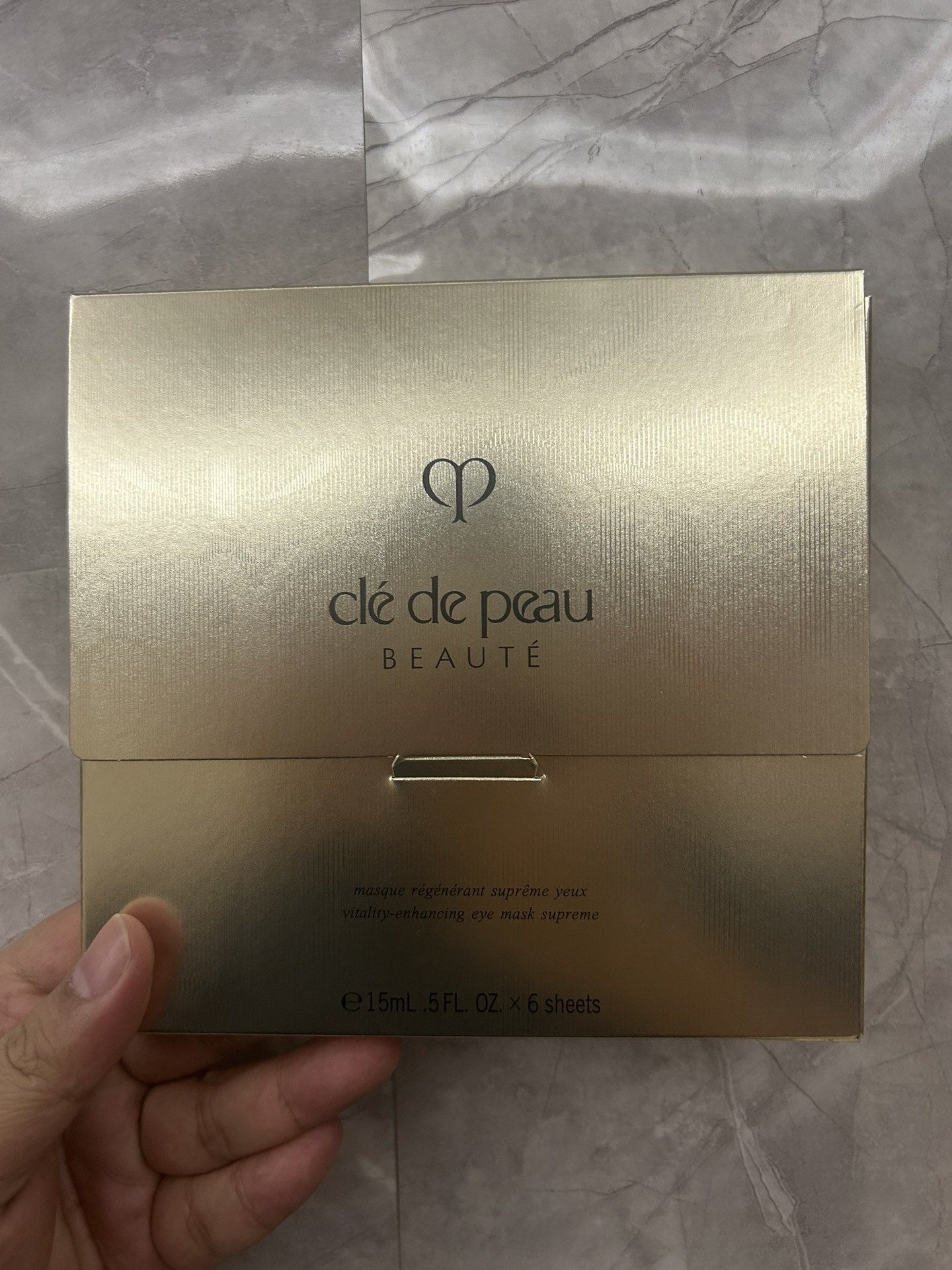 Cpb mascarillas para ojos, paquete de 6 unidades! Contenido: 15ml*6.