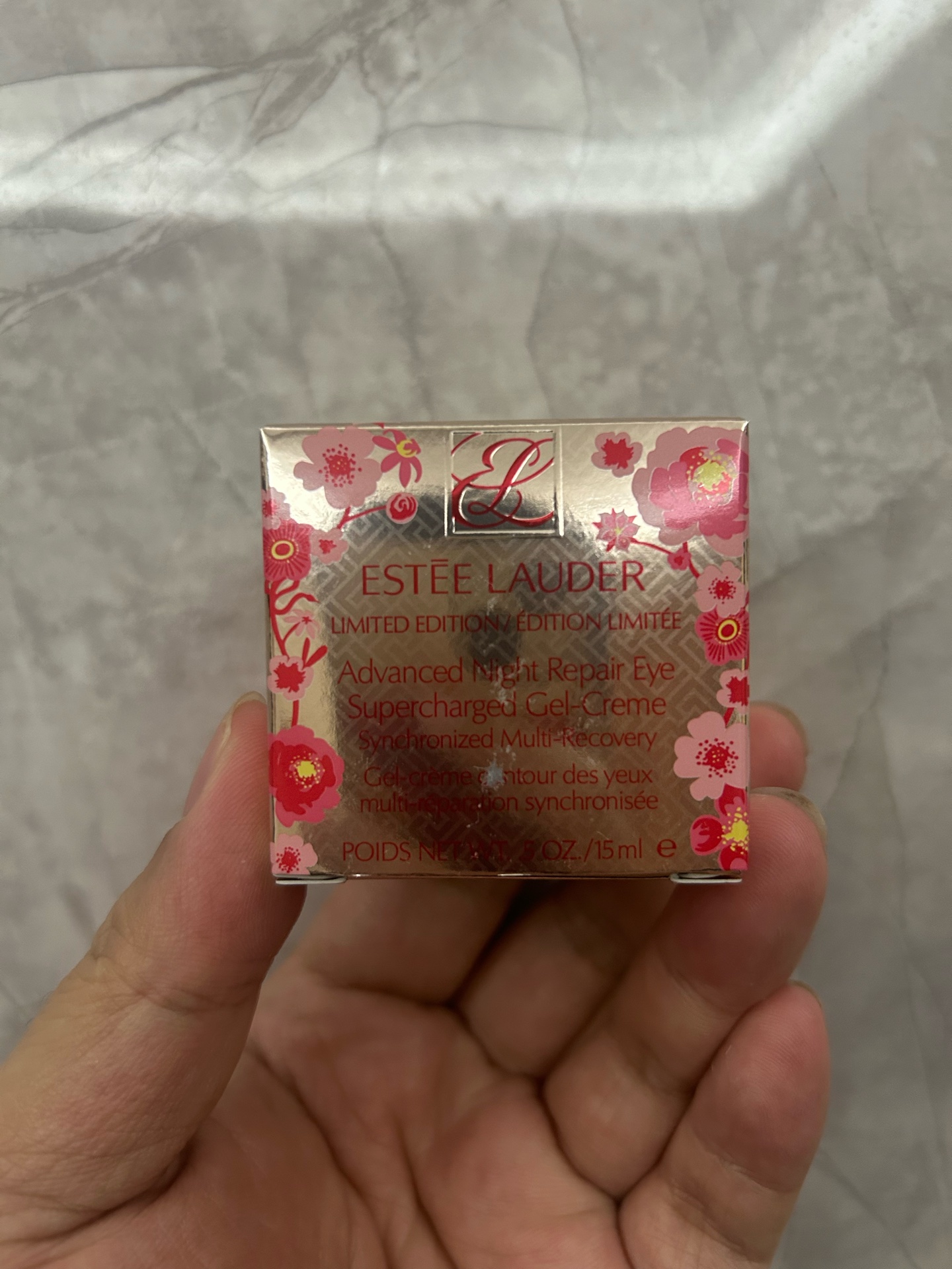 ¡Estée Lauder crema para contorno de ojos antiedad edición limitada del Año de la Serpiente 15ml!