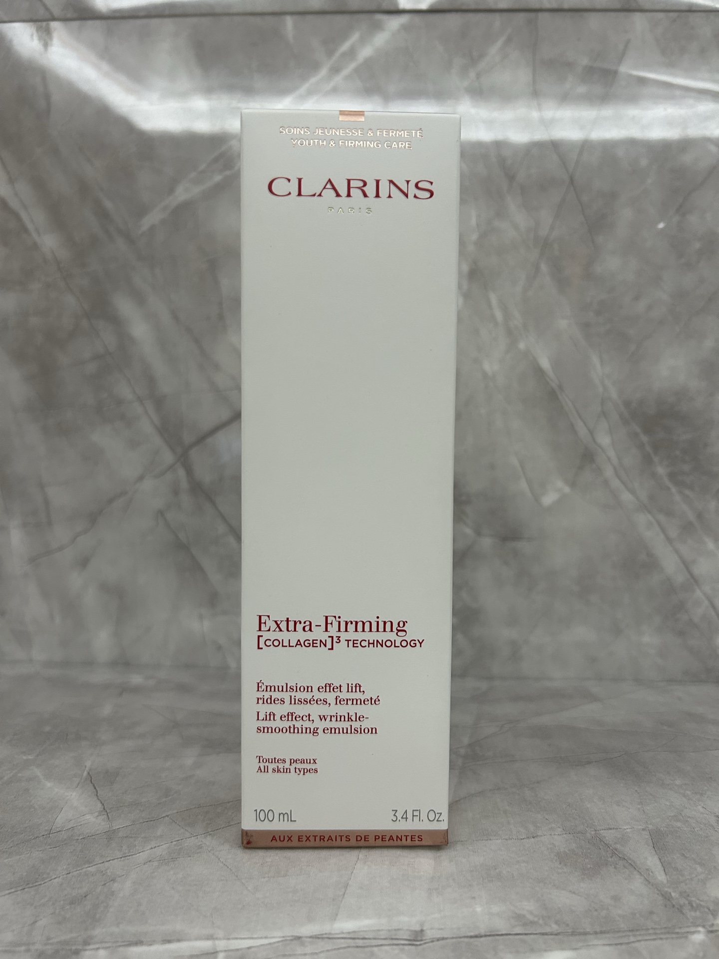 Emulsión elástica Clarins versión 25 100ml!