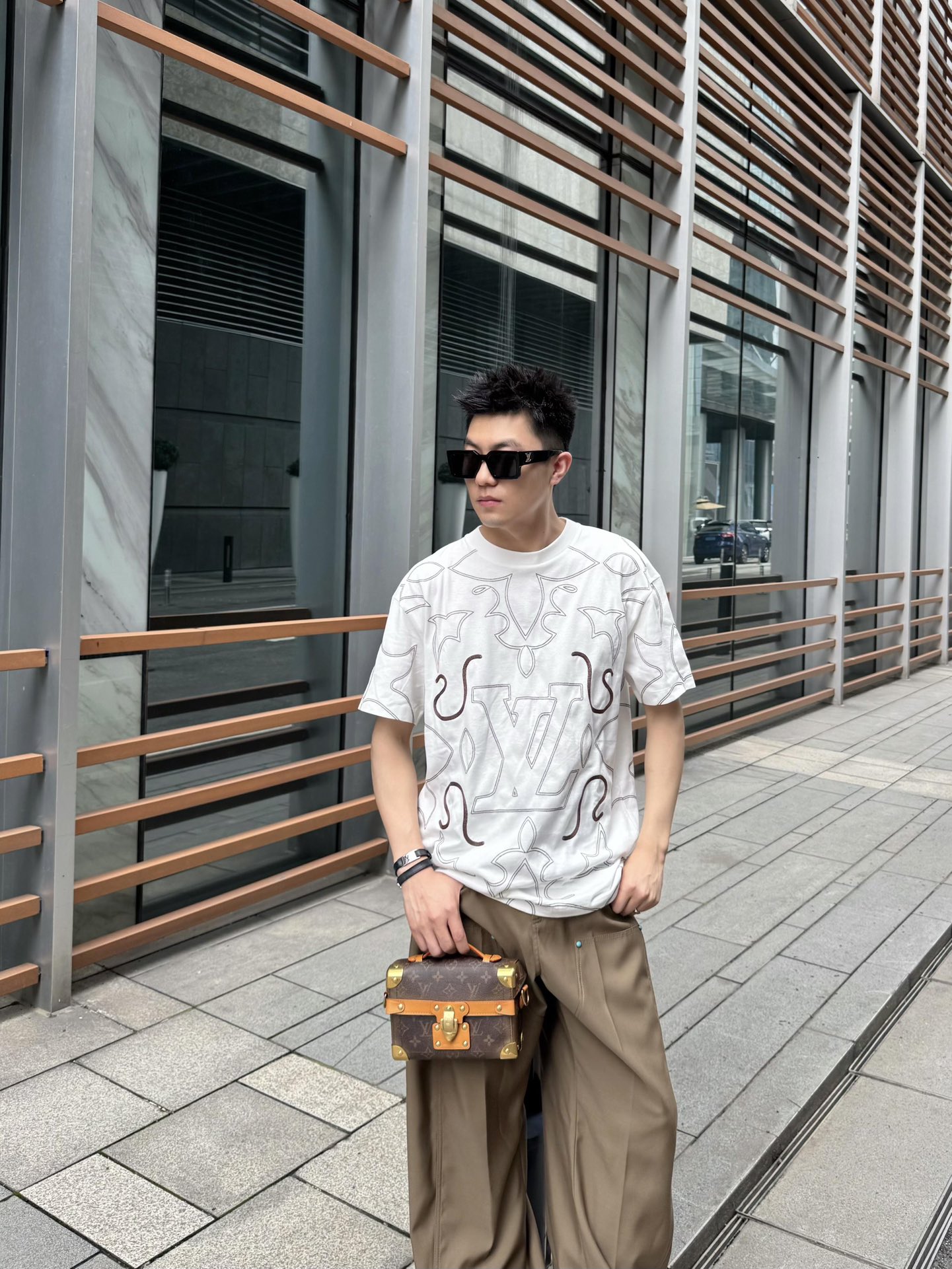 NO:317211,Little brother upper body effect, alexander wang19860909小哥哥上身效果,,alexander wang,Women's clothing