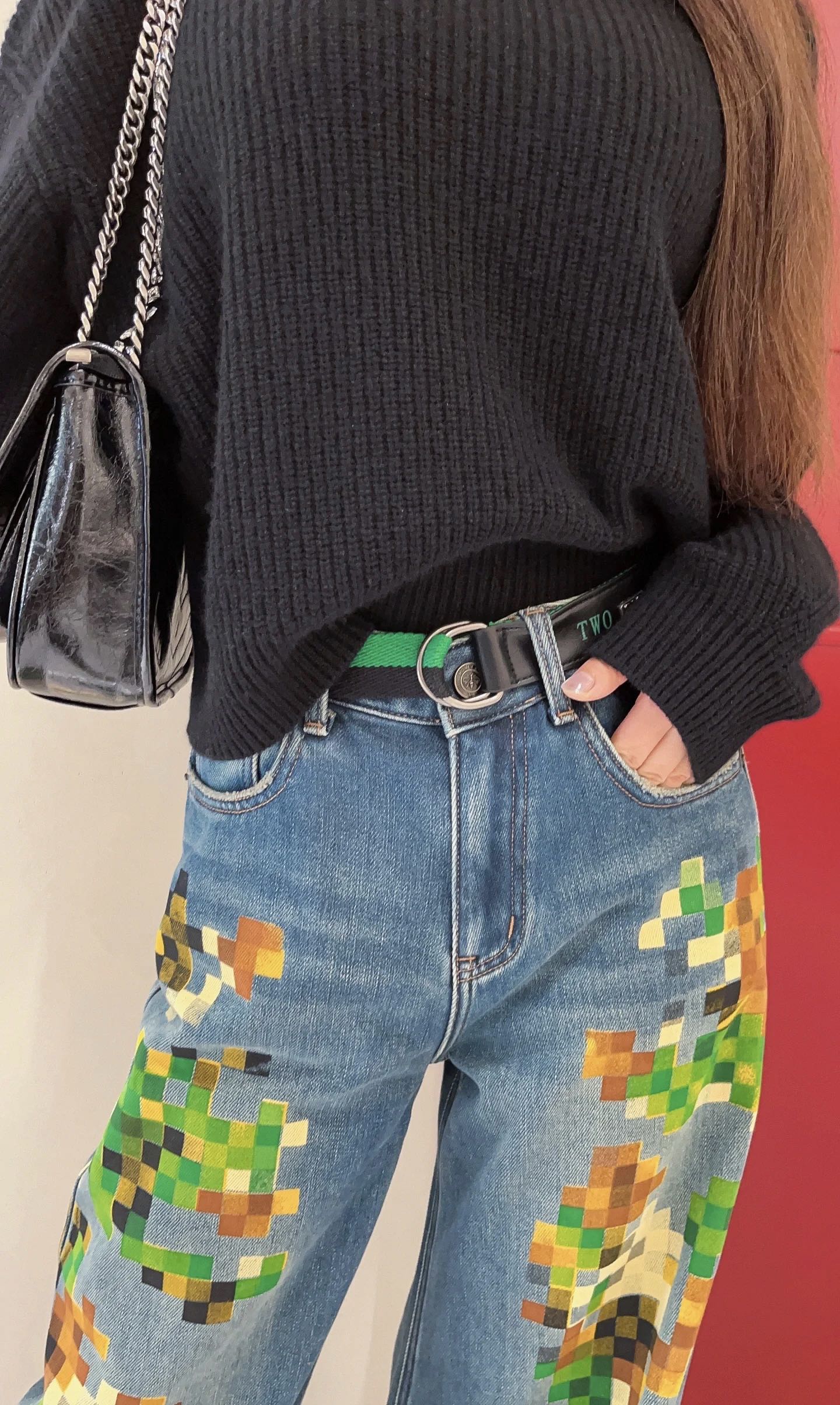 NO:308645,Picture of the young lady, alexander wang19860909小姐姐上身图,,alexander wang,Women's clothing