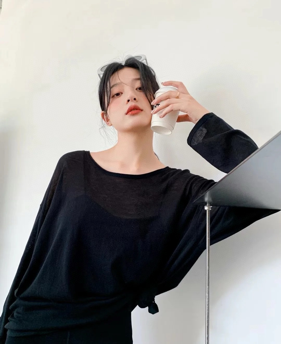 NO:308657,Alexander wang19860909小姐姐上身效果,,alexander wang,Women's clothing