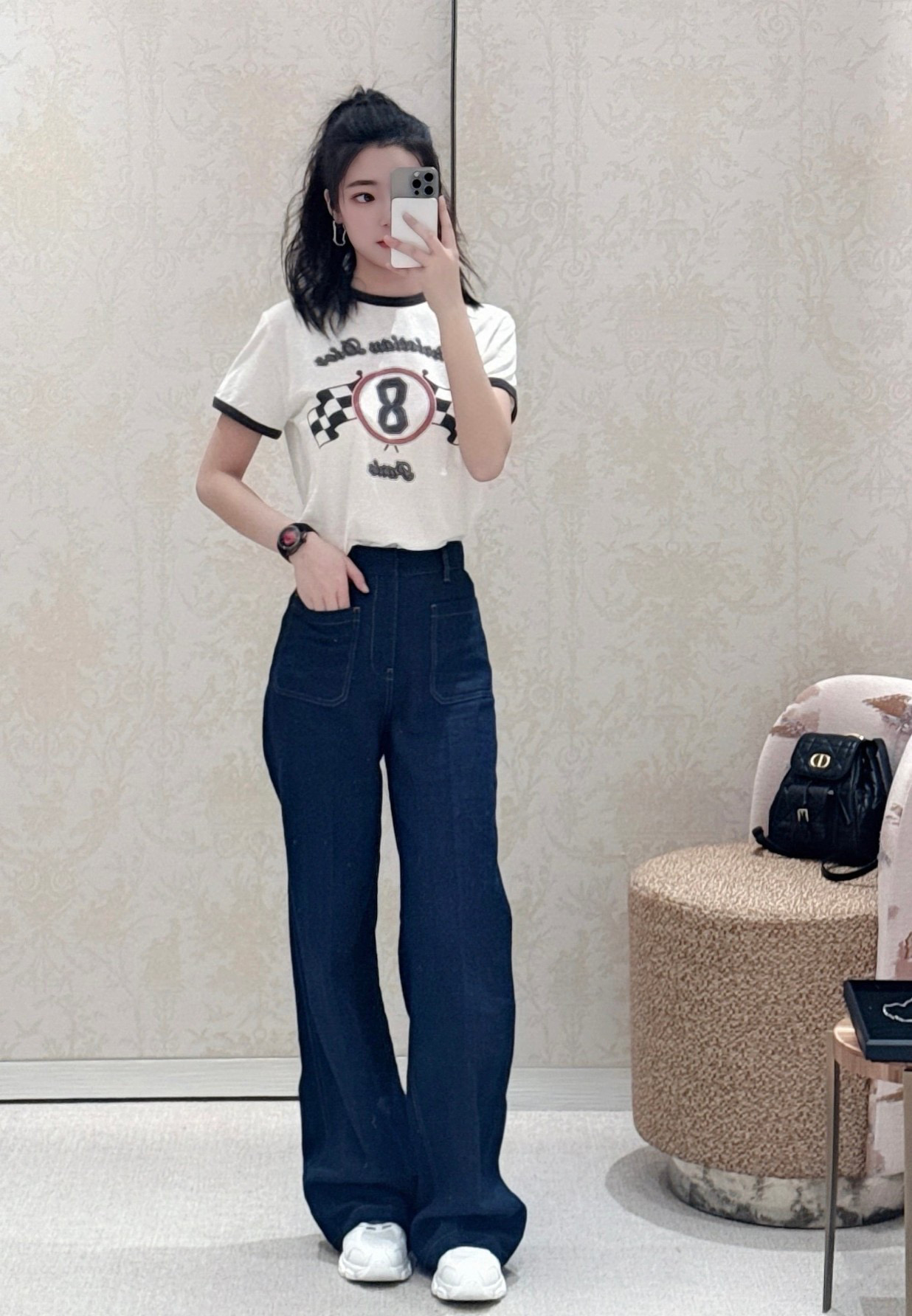 NO:309716,Alexander wang19860909小姐姐上身效果,,alexander wang,Women's clothing