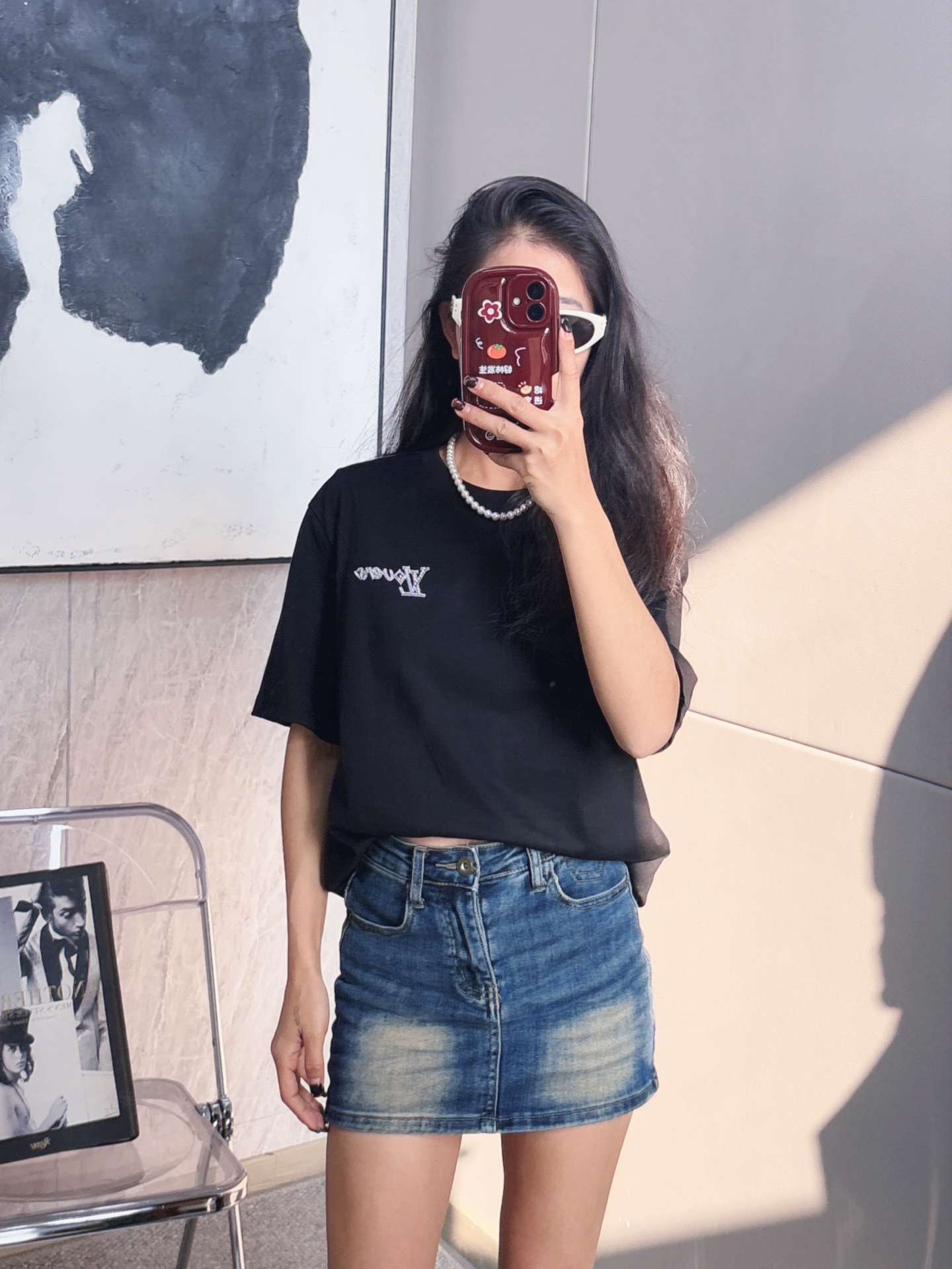 NO:309717,Alexander wang19860909小姐姐上身效果,,alexander wang,Women's clothing