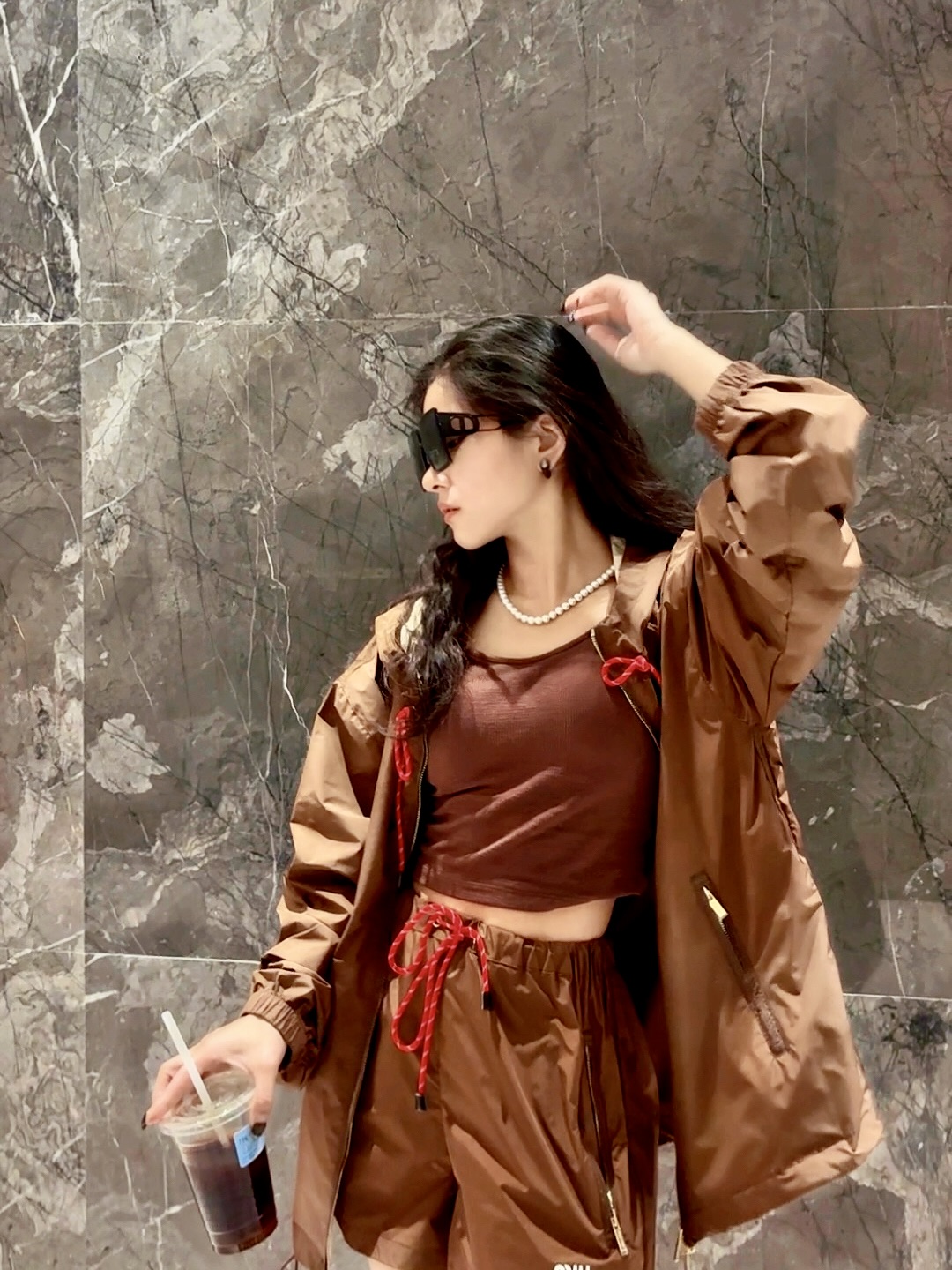 NO:325555,A young lady with a set of upper body, alexander wang19860909小姐姐一套上身,,alexander wang,Women's clothing