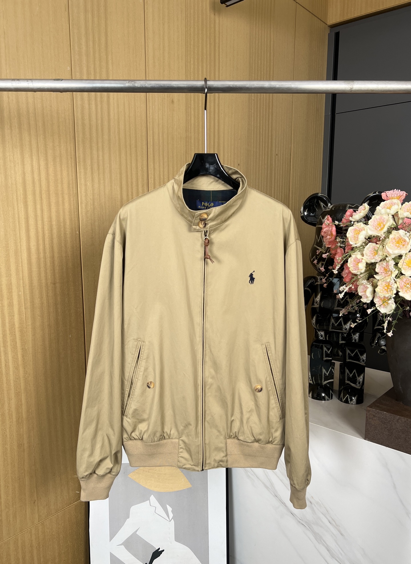 NO:327777,Ralph Lauren Spring and summer new style classic twill half-high neck jacket Vintage bronze natural paint double zipper Gentle retro stand collar versatile, high-quality versatile, loose style, unselected, size SML, loro piana, jackets & coats, jackets & coats, alexander wang19860909Ralph Lauren 拉夫劳伦 春夏新款 经典款斜纹布半高领外套夹克 Vintage古铜色自然烤漆双开拉链 温柔复古立领百搭 显高百搭 宽松版型 上身不挑人 码数SML,,loro piana,jackets & coats,jackets & coats,alexander wang,Women's clothing