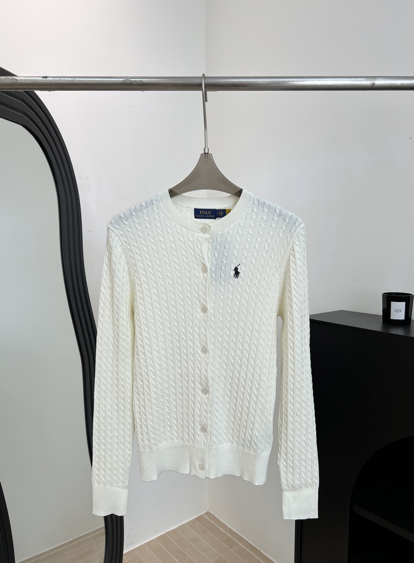 NO:739760,Ralph Lauren's new spring and summer style cable knit cardigan with pony logo embroidery, made of custom-dyed and custom-spun yarn, super nice-looking upper body, classic style, casual fit, size S M L,, loro piana,19860909Ralph Lauren 拉夫劳伦 春夏新款 小马标刺绣绞花针织开衫、采用定染定纺纱线、上身超级好看、经典款式、休闲版型 码数S M L,,loro piana,,Women's clothing