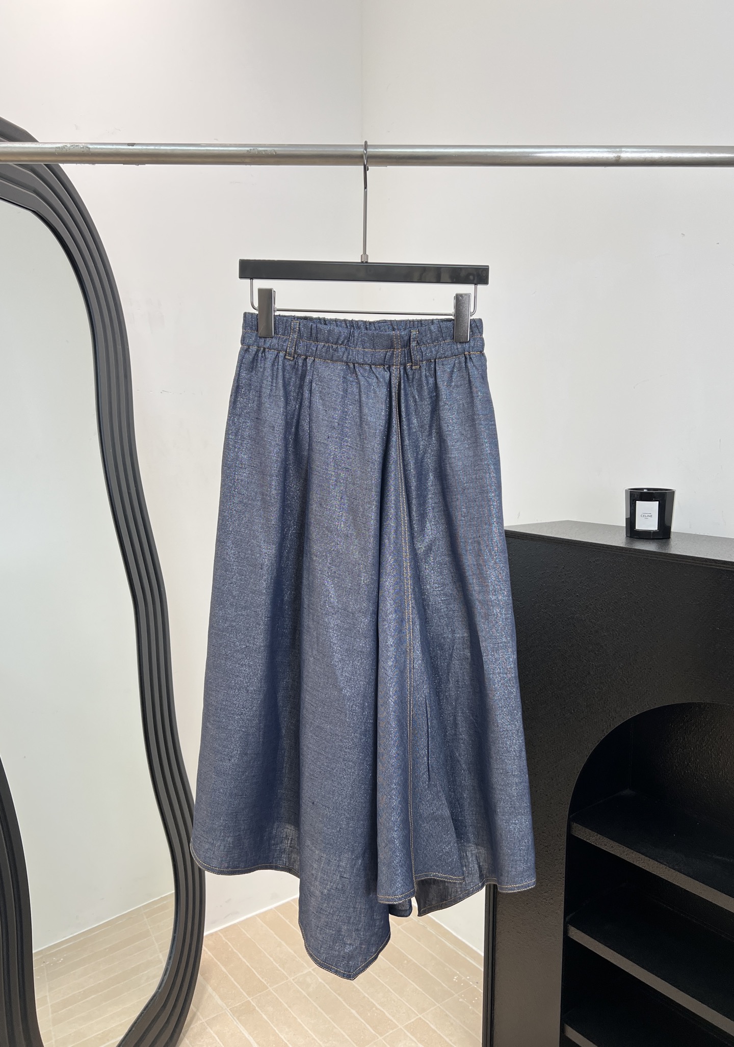 NO:842053,Bc new spring and summer linen skirt, linen drape fabric, elastic waist design, A-line shape to cover the hips and slimming, irregular skirt, casual fit, size S M L XL,,skirts,19860909Bc 春夏新款 亚麻半身裙、亚麻垂坠感面料、松紧腰设计、A字版型遮胯显瘦、不规则裙摆、休闲版型 码数S M L XL,,skirts,,Women's clothing