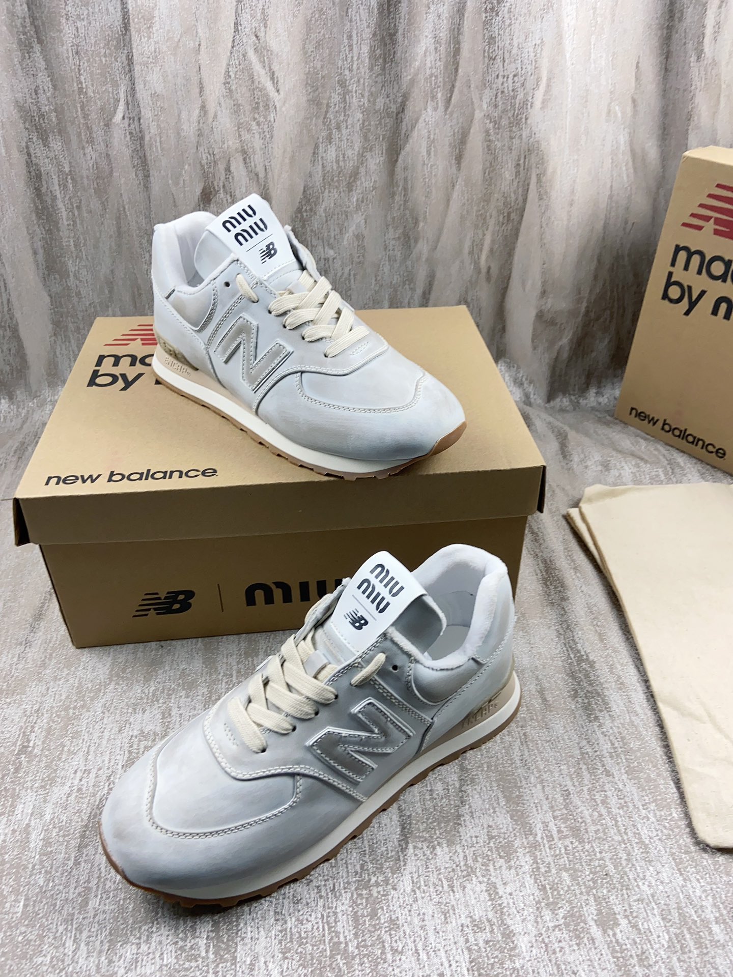 Fake High Quality
 MiuMiu Shoes Sneakers Women Men Cowhide Vintage Sweatpants