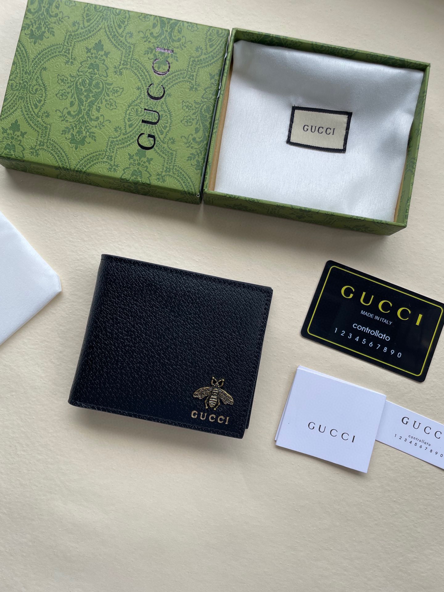 Gucci Animalier Monederos Negro