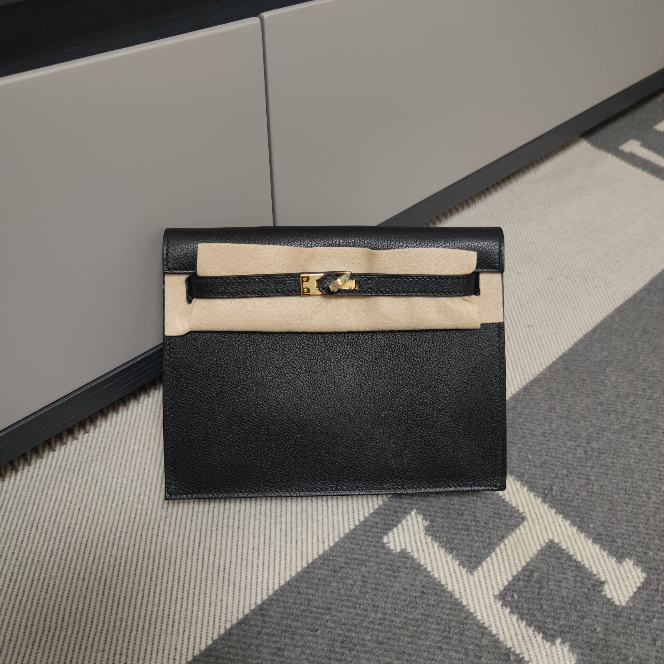 Hermes Kelly Barato
 Bolsos de mano Bolsos cruzados y bandoleras Negro Hardware plateado