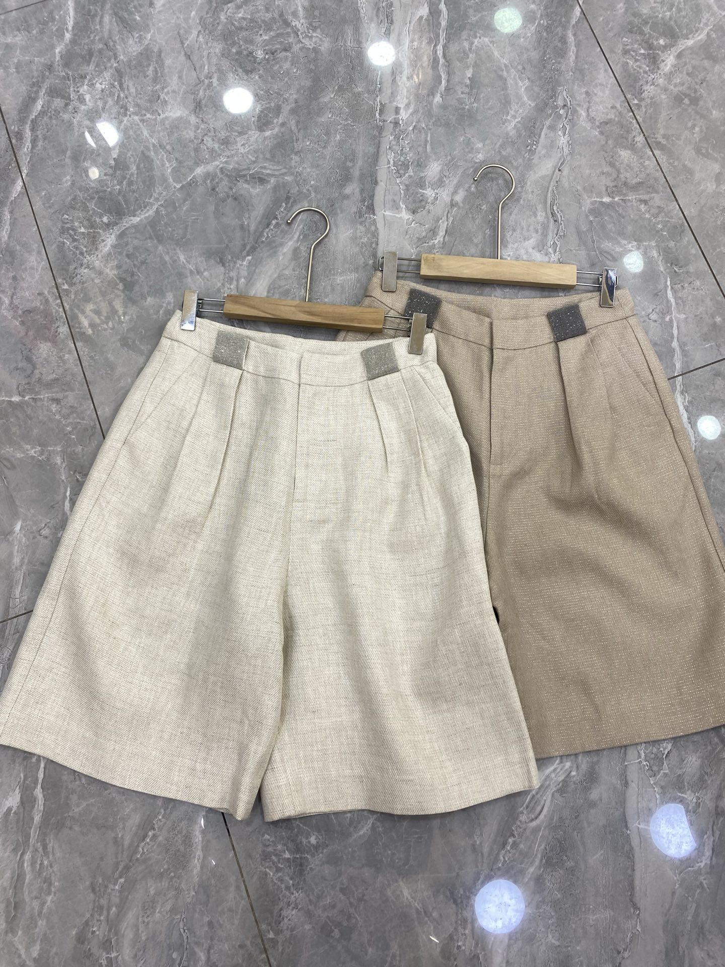 “Tibbc Suit: Original Hard-Ass Female Suit with New Shorts, 94% Linen”