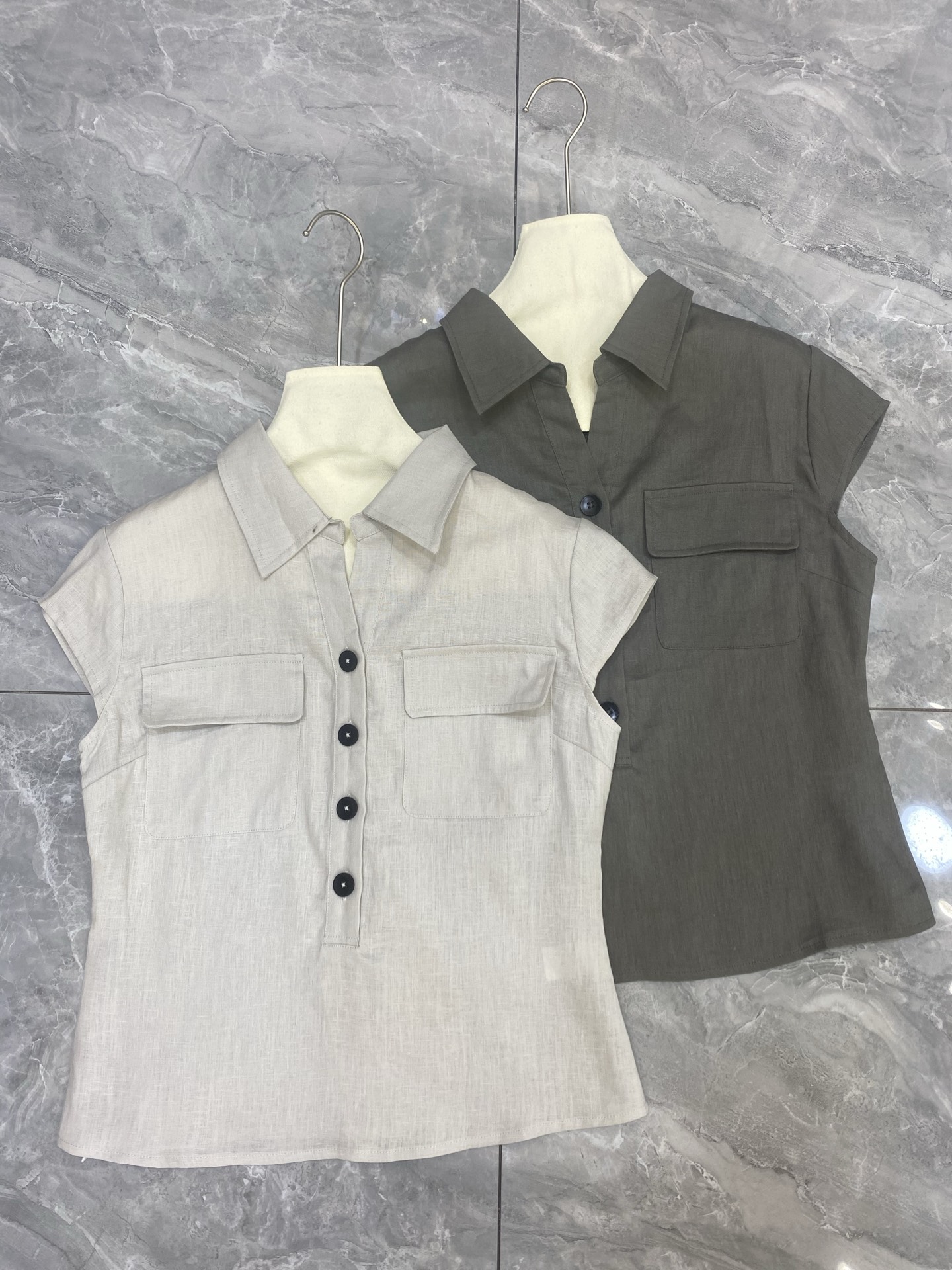 NO:330263,Original single ruthless women's clothing with packaging tb lapel linen top linen linen original sml color dark green sml, alexander wang19860909原单狠货女装 配包装tb翻领亚麻上衣 亚麻 原麻色墨绿sml,,alexander wang,Women's clothing