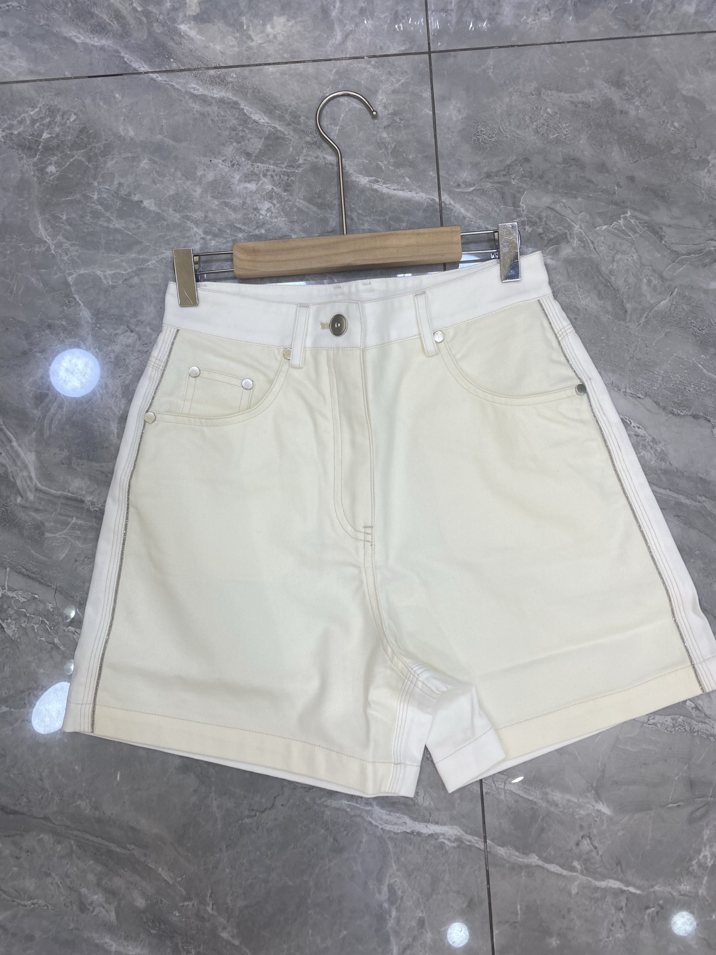 P759 ORIGINAL HARD-CORE FEMALE SUIT WITH A PACKAGED B.C. CODED SHORTS. 100% XINJIANG COTTON MONOCHROME SML