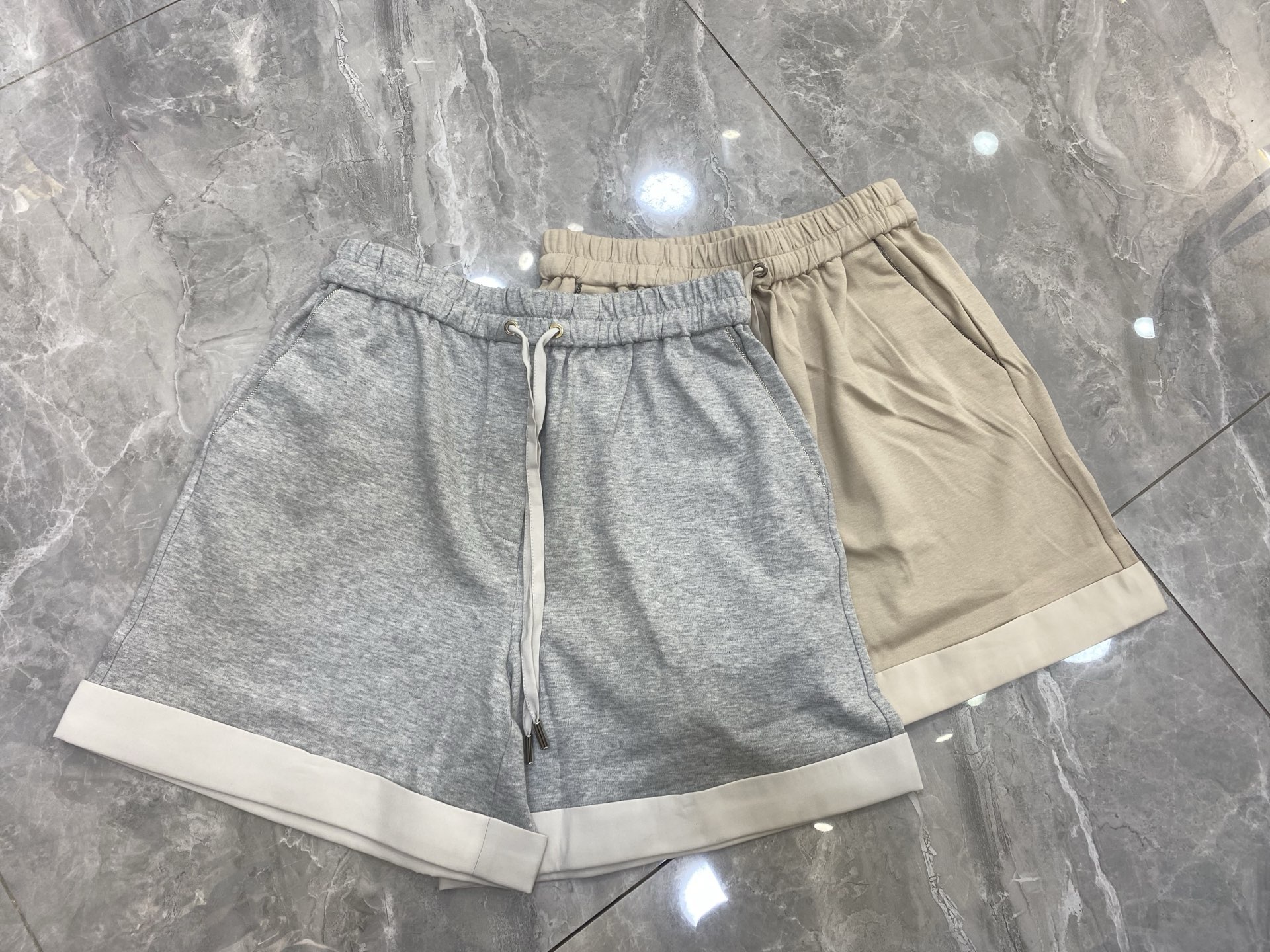 Women’s Original Hardcore Cotton Suit with Packaged Leisure Shorts in Gray Curry SML