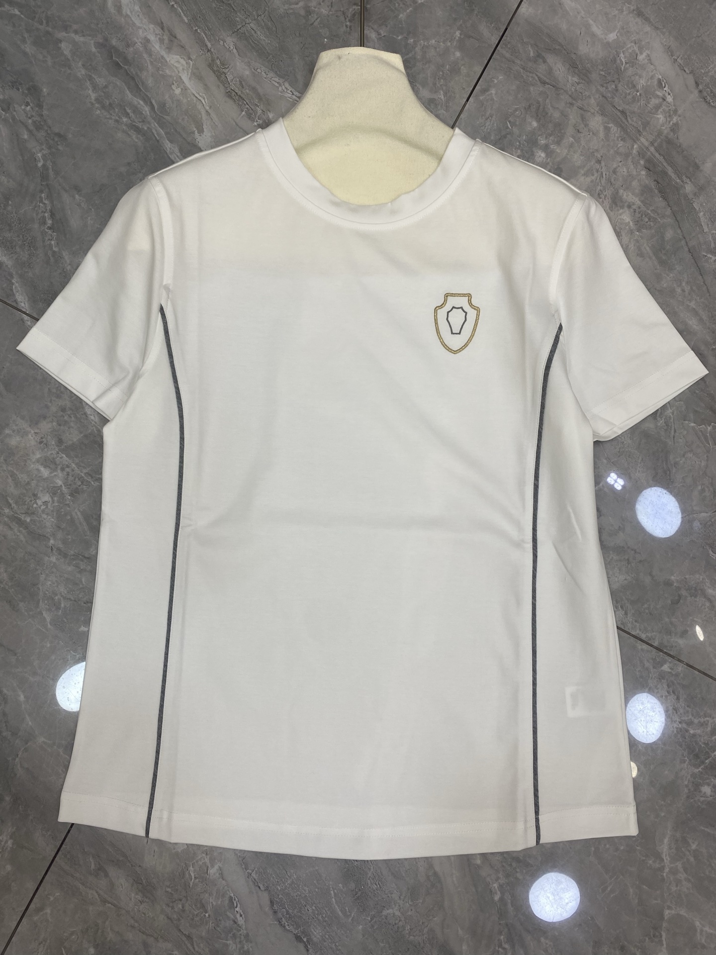 White Short-Sleeved T-Shirt Pairings for One-Size-Fits-All Girls
