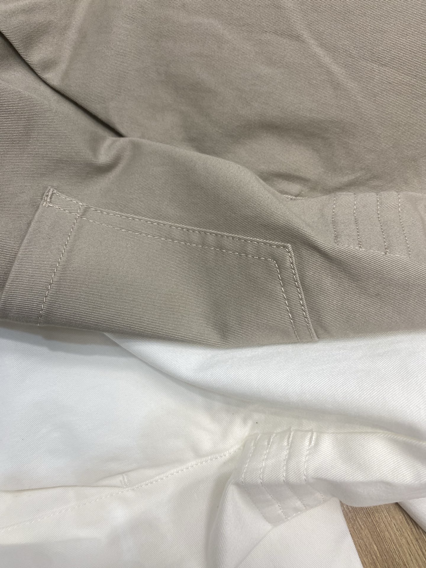 “Original Hardcore Female Suit with BC Golf Small-Legged Pencil Pants in White Curry, 97% Cotton” - 图片 5