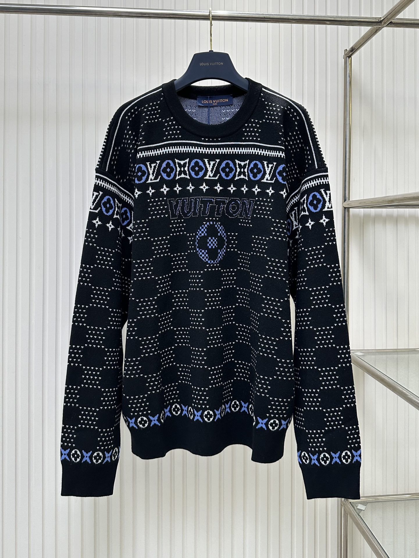 Louis Vuitton 1: 1
 Kleding Trui Sweatshirts Breien Wol