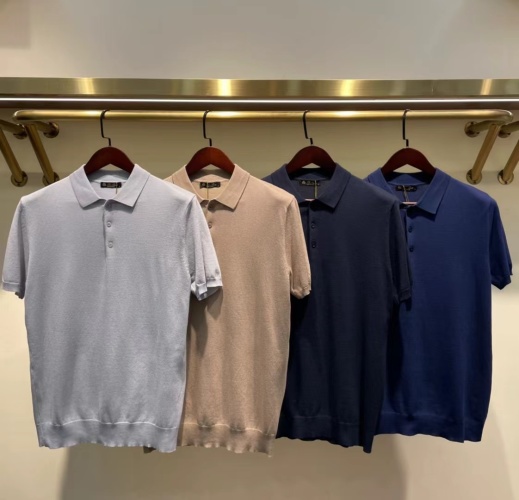 ZILLIMARK Loro Piana Style Polo T-Shirts - Short Sleeve, Casual Knitwear 1 ZILLIMARK Loro Piana Style Polo T-Shirts - Short Sleeve, Casual Knitwear