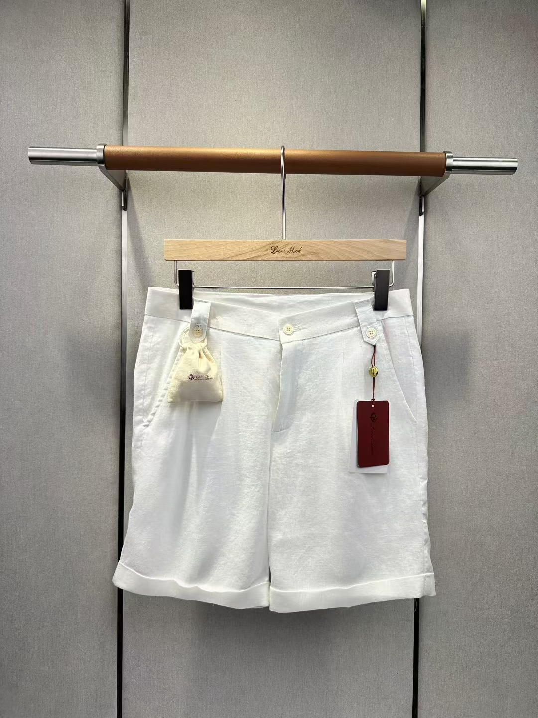 Loro Piana Linnen Shorts voor Heren - Ademend & Stijlvol - Verschillende Kleuren