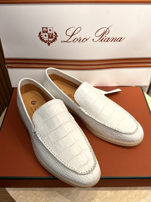 ZILIMARK Loro Piana Crocodile Leather Loafers - Luxurious Style & Comfort