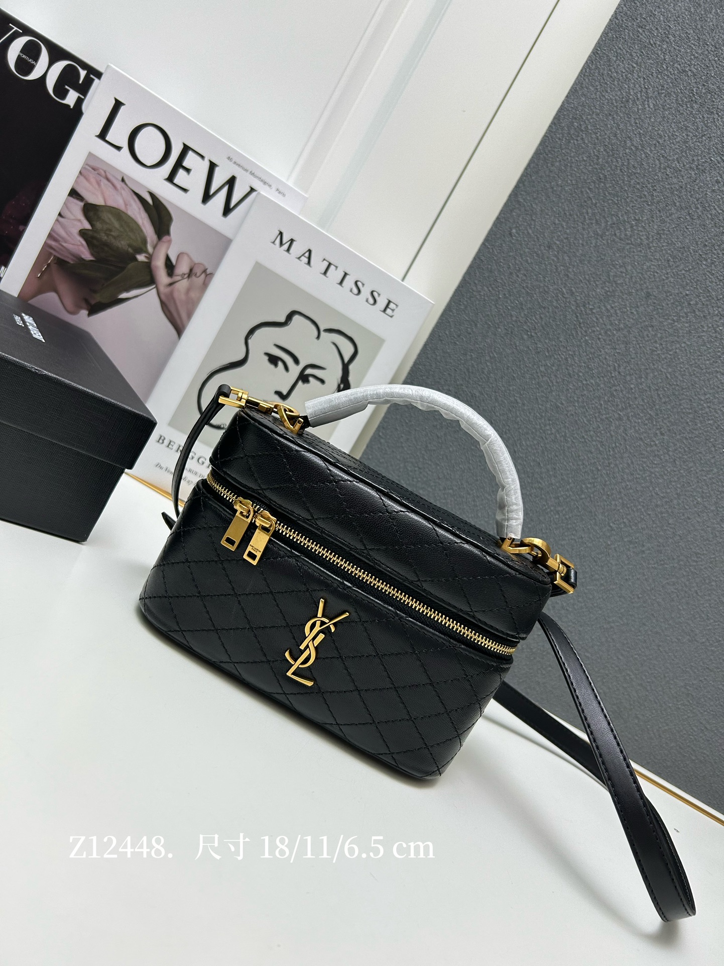 Yves Saint Laurent Bags Handbags Rose Gold Hardware Sheepskin Gaby Mini Z12448