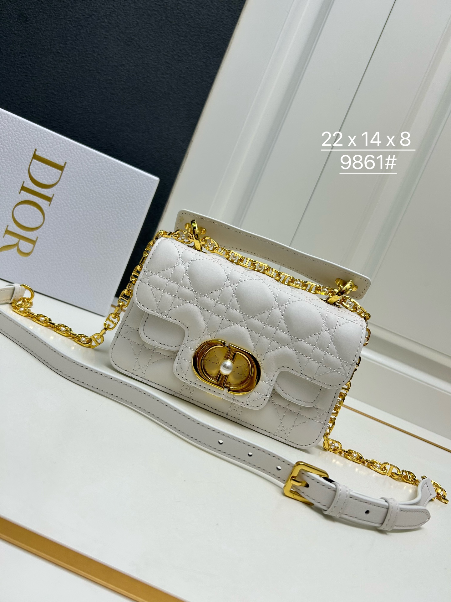 Dior Bags Handbags Shop the Best High Quality
 Black White Cowhide Resin Spring/Summer Collection Chains