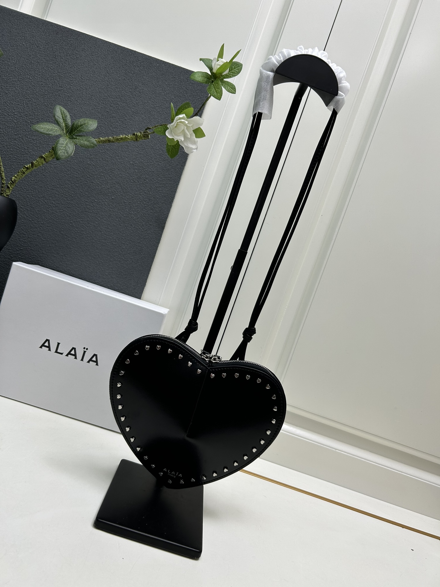 400 配盒子 ALAIA Coeur bag 爱心包单肩斜挎包