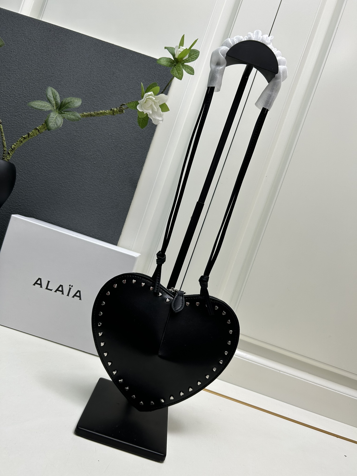 400 配盒子 ALAIA Coeur bag 爱心包单肩斜挎包