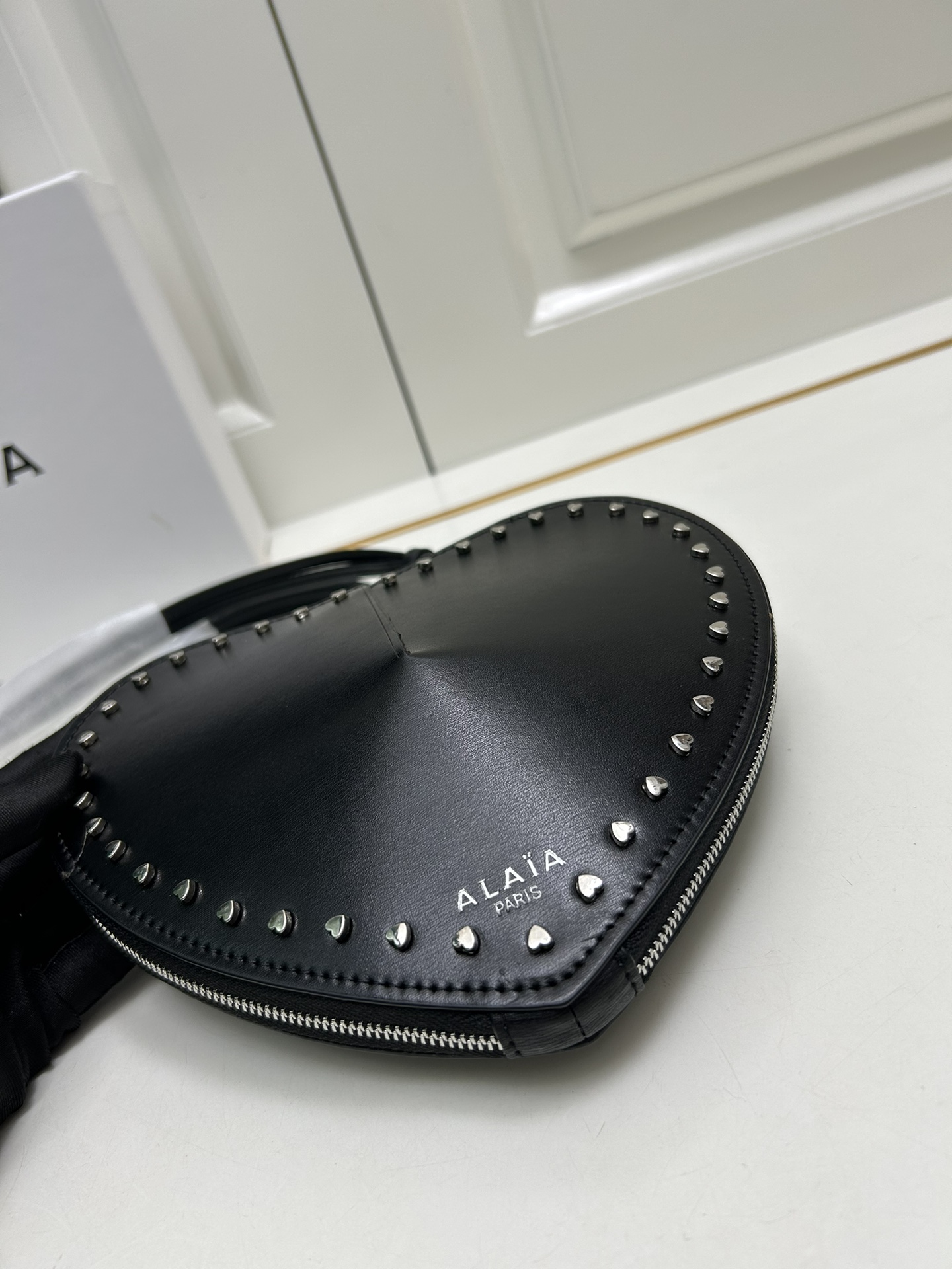 400 配盒子 ALAIA Coeur bag 爱心包单肩斜挎包