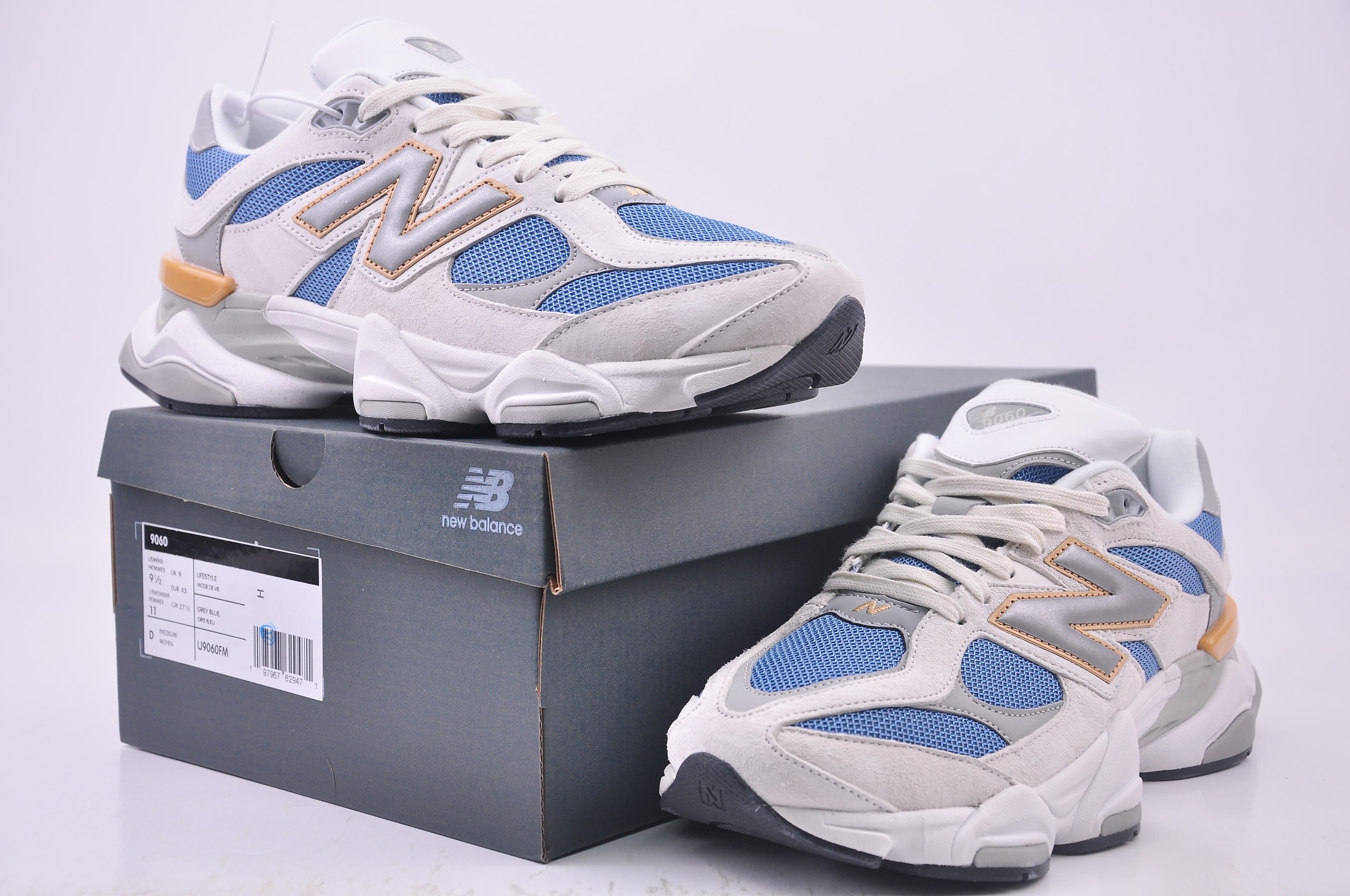 新百伦New Balance NB9060 联名款 复古休闲运动慢跑鞋 U9060FM