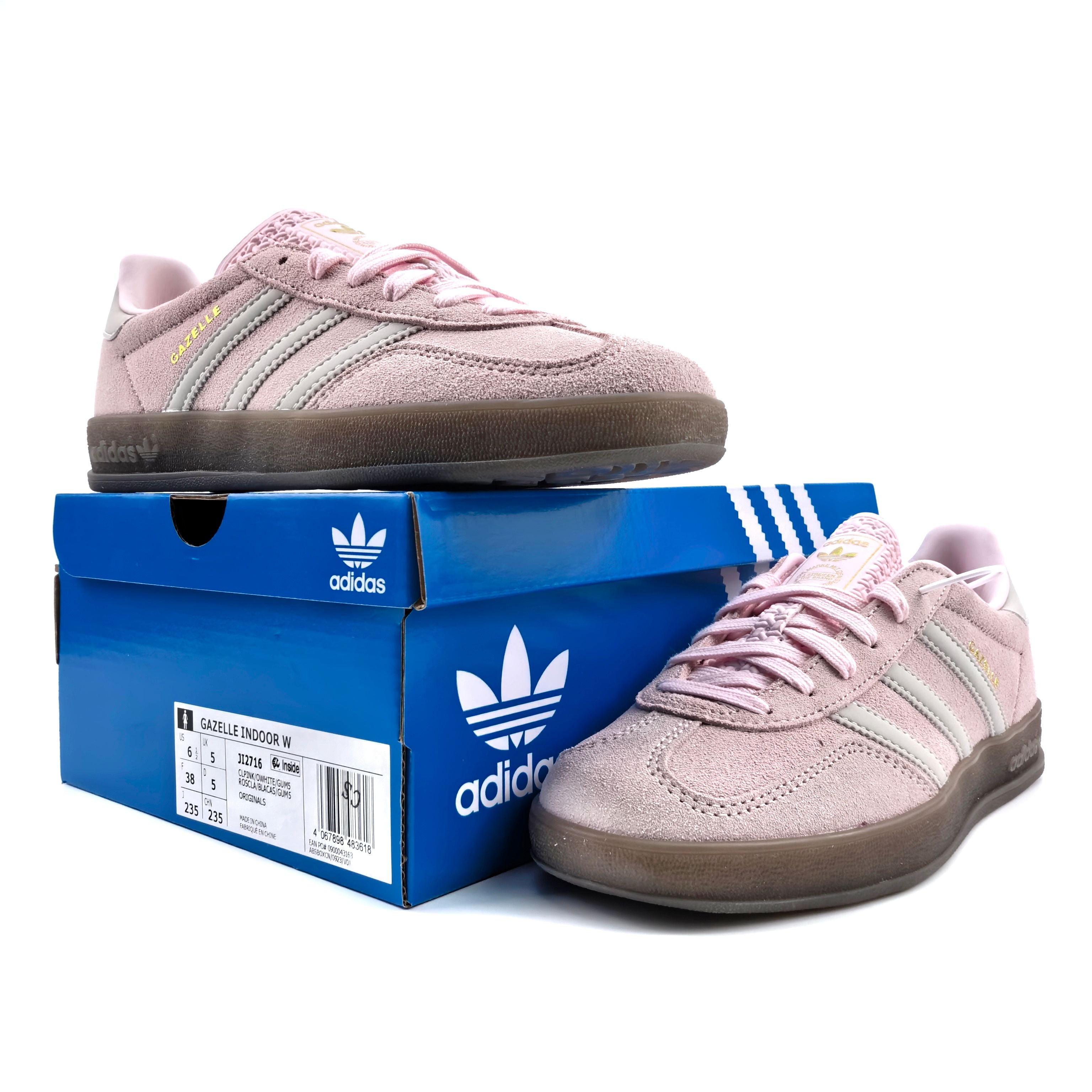 P200 Adidas Gazelle系列 全网唯一采用 进口前邦机 一体贴合 JI2716