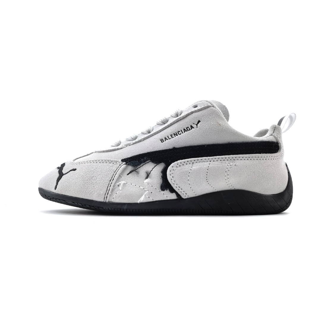 P200 巴黎世家联名款The Open Product x Puma Speedcat 极速赛车系列彪马低帮生活休闲鞋 406519-01