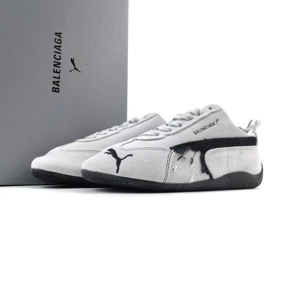 P200 巴黎世家联名款The Open Product x Puma Speedcat 极速赛车系列彪马低帮生活休闲鞋 406519-01