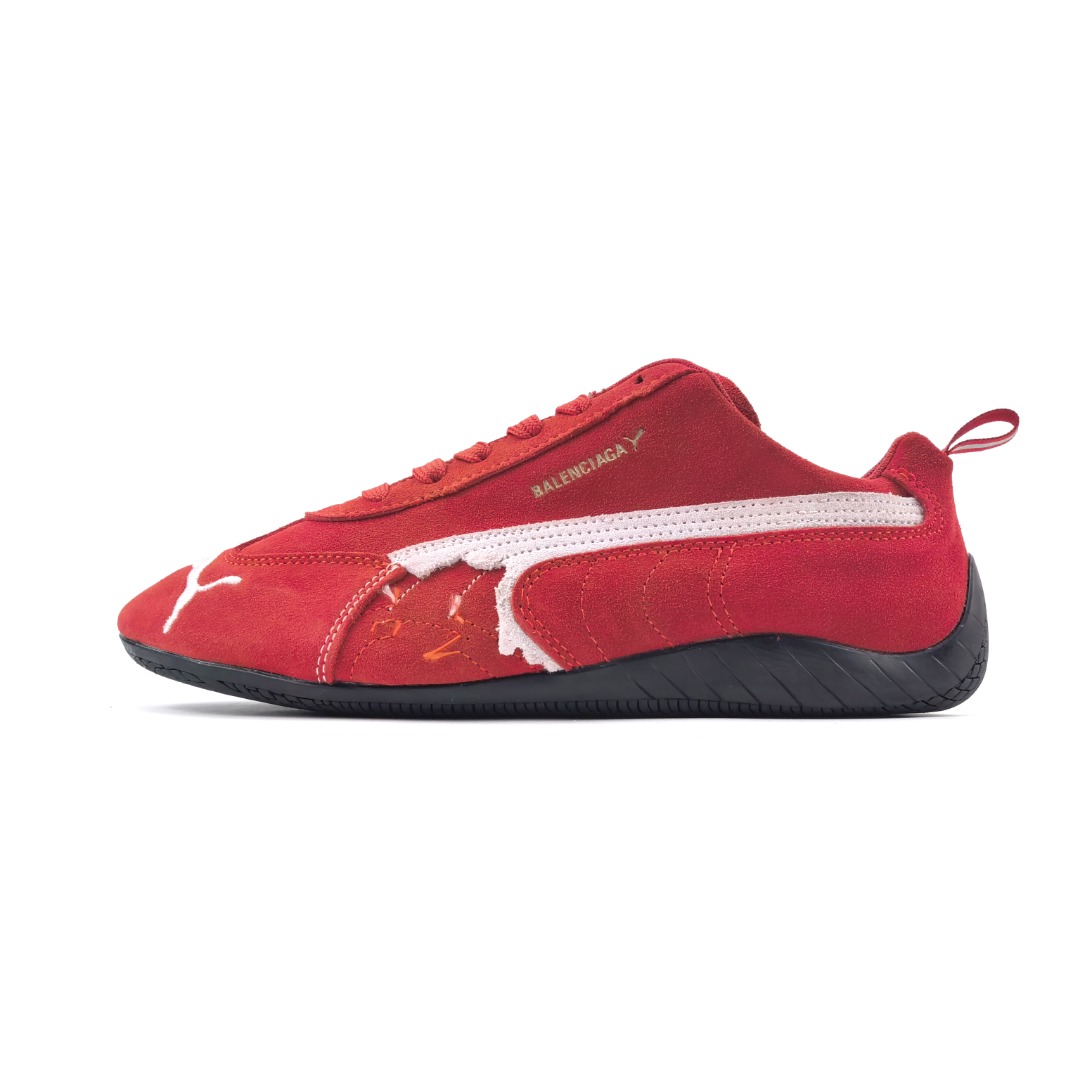 p200全新B版巴黎世家联名款The Open Product x Puma Speedcat 极速赛车系列彪马低帮生活休闲鞋 406519-03
