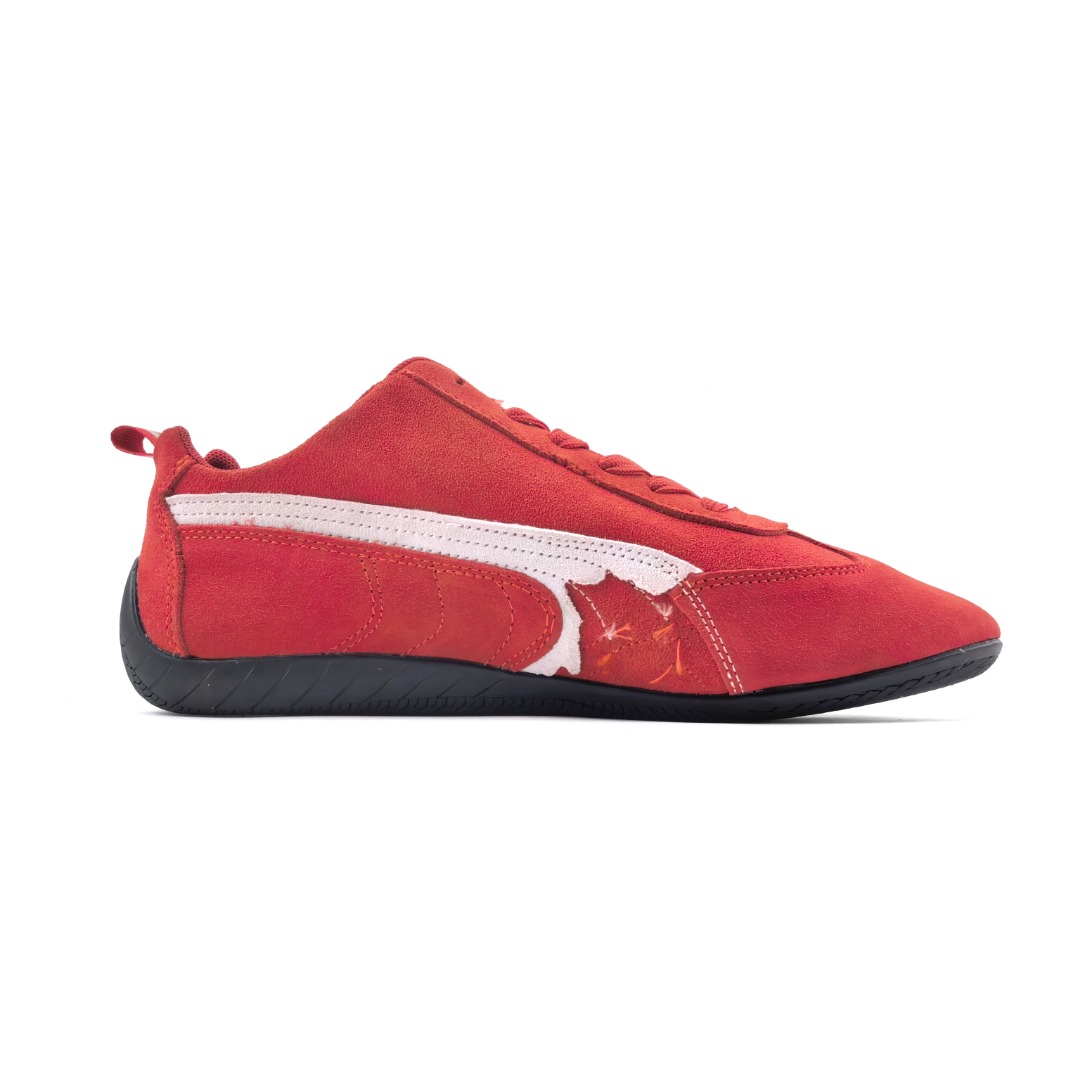 p200全新B版巴黎世家联名款The Open Product x Puma Speedcat 极速赛车系列彪马低帮生活休闲鞋 406519-03