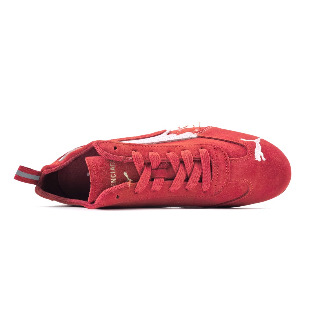 p200全新B版巴黎世家联名款The Open Product x Puma Speedcat 极速赛车系列彪马低帮生活休闲鞋 406519-03