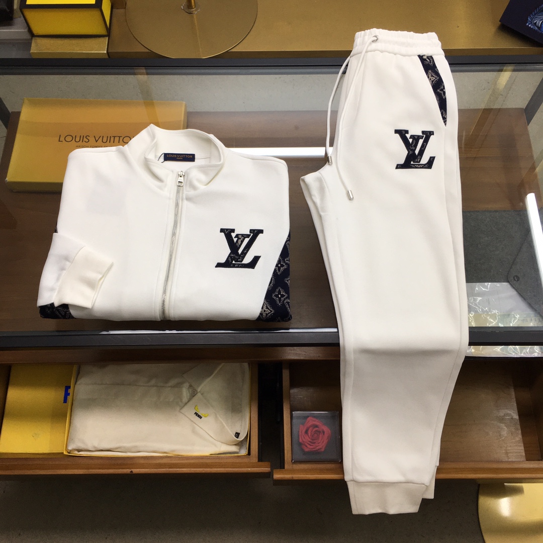 Louis Vuitton Kleding Cardigans Sweatshirts Trainingspak Katoen