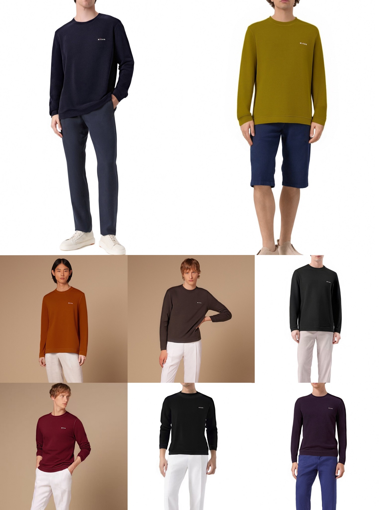 NO:529134,New counter products KITON exclusively supplies new original single men's casual long-sleeved sweater, high-end customization, high-end version, fashionable and versatile imported fabric, super soft and delicate, skin-friendly and comfortable to wear, high-end boutique, OEM factory fine-made top body, very good, men's essential items, three standards, 48-56,,sweaters,alexander wang19860909专柜新品 KITON独家专供新款原单男士休闲长袖毛衣 高端定制 高版本 时尚百搭爆款进口面料 手感超柔软细腻 穿着亲肤舒适 高端精品 代工厂精细做上身非常赞 男士必备单品 三标齐全 码数48-56,,sweaters,alexander wang,Men's clothing