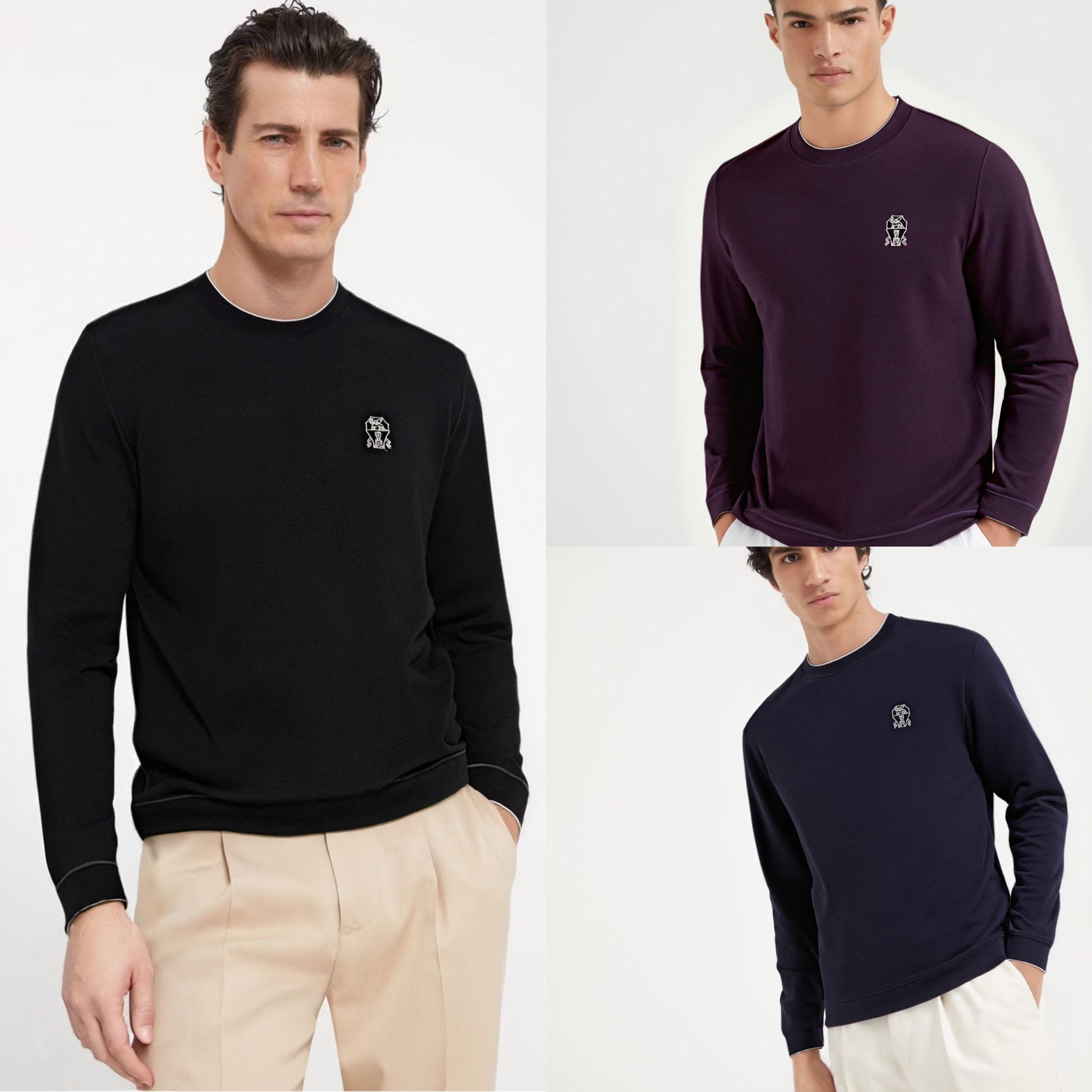 NO:529128,New counter products [BC] Exclusively available for new original single men's casual long-sleeved sweater, high-end customization, high-end version, fashionable and versatile imported fabric, super soft and delicate, skin-friendly and comfortable to wear, high-end boutique, OEM factory made the top body very good, men's essential items, three standards, 48-56,,sweaters,alexander wang19860909专柜新品【BC】 独家专供新款原单男士休闲长袖毛衣 高端定制 高版本 时尚百搭爆款进口面料 手感超柔软细腻 穿着亲肤舒适 高端精品 代工厂精细做上身非常赞 男士必备单品 三标齐全 码数48-56,,sweaters,alexander wang,Men's clothing