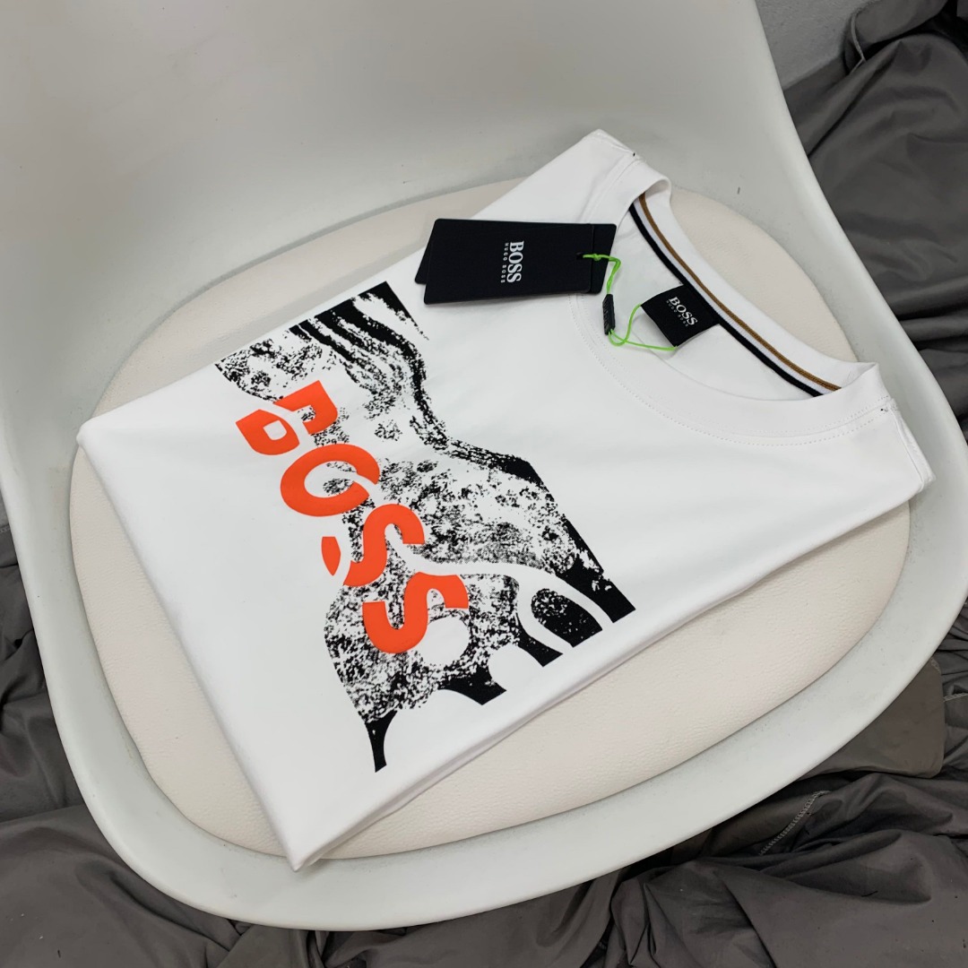 HUGO BOSS Camiseta de Manga Corta con Logo Estampado para Hombre 9 o 1itai81vi14gq1lfgv9s1gdsesa7