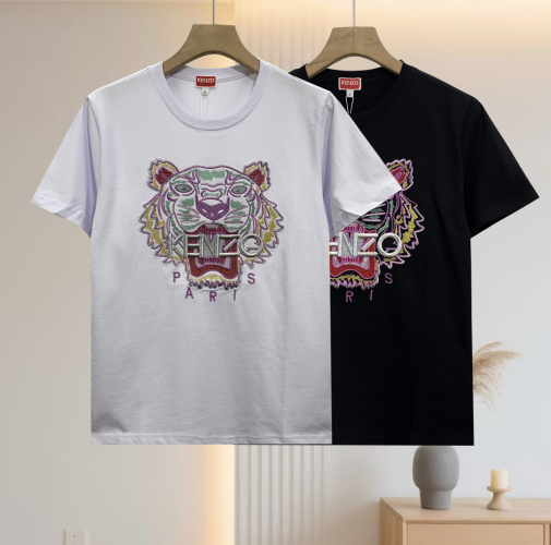 חולצת טי שירט יוניסקס Kenzo Tiger באיכות גבוהה - שרוול קצר, עיצוב מודרני 1 חולצת טי שירט יוניסקס Kenzo Tiger באיכות גבוהה – שרוול קצר, עיצוב מודרני